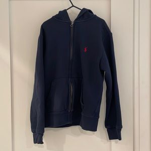 Ralph Lauren polo boys hoodie zip up sweatshirt
